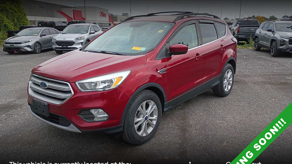 Used 2018 Ford Escape SE with VIN 1FMCU9GD2JUB38644 for sale in Niagara Falls, NY