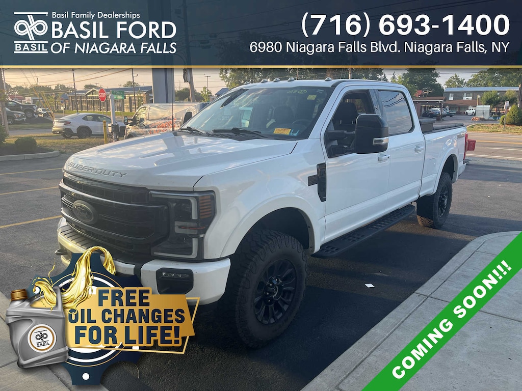 Used 2021 Ford Super Duty F-250 SRW Lariat 4WD Crew Cab 6.75 Box Truck Crew Cab