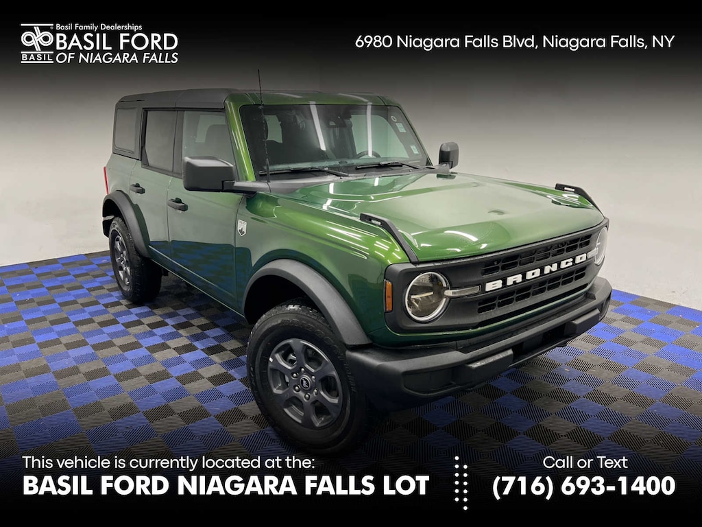 New 2025 Ford Bronco Big Bend 4x4