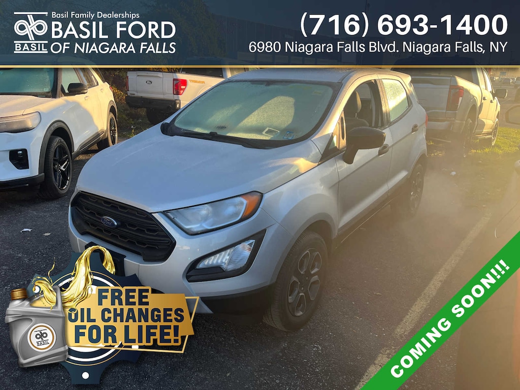 Used 2022 Ford EcoSport S SUV