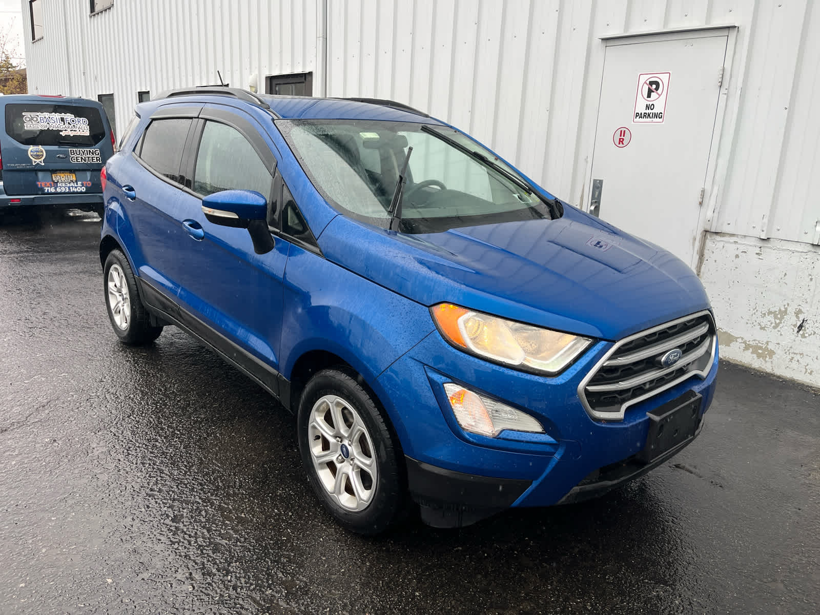 Used 2018 Ford Ecosport SE with VIN MAJ3P1TE7JC216052 for sale in Niagara Falls, NY
