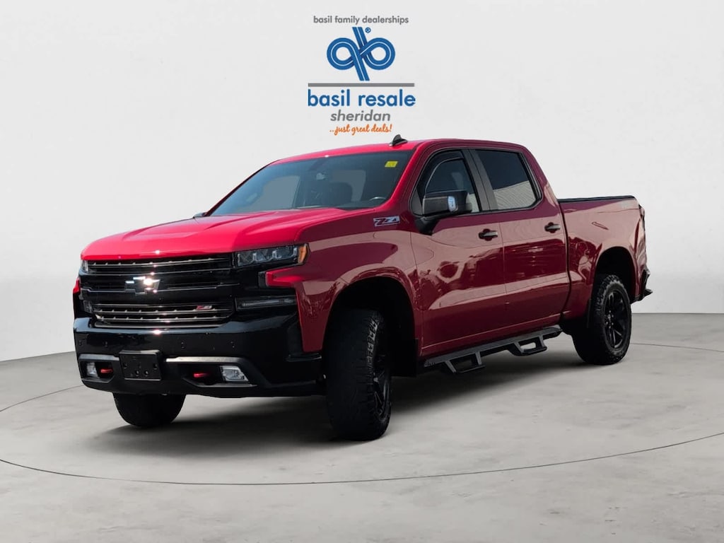 Used 2019 Chevrolet Silverado 1500 LT Trail Boss 4WD Crew Cab 147 4WD Crew Cab 147