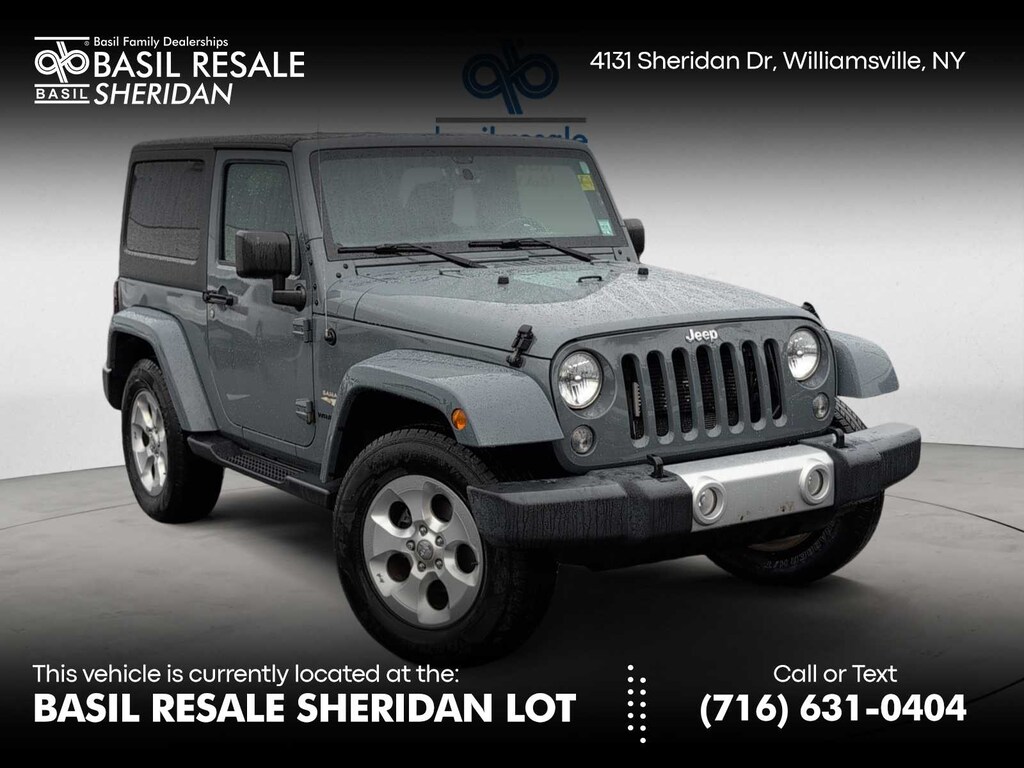 Used 2015 Jeep Wrangler Sahara 4WD