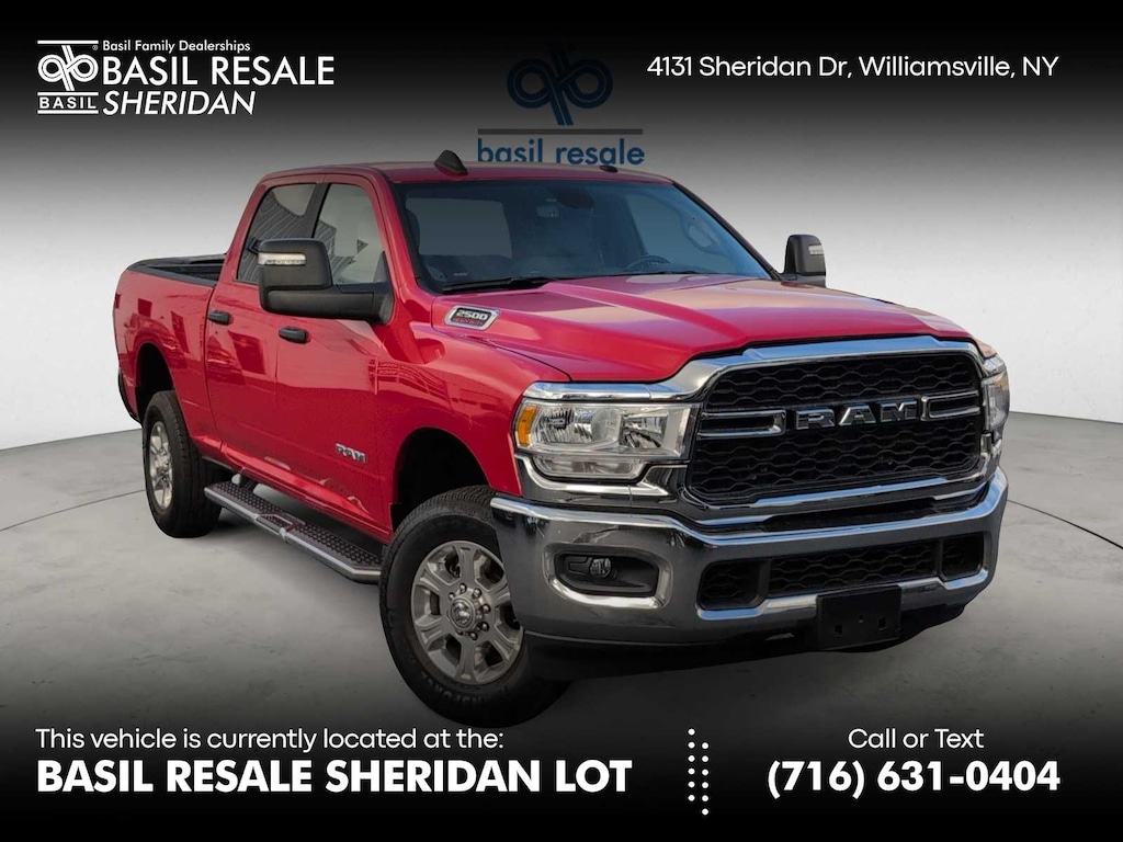 Used 2024 Ram 2500 Big Horn 4x4 Crew Cab 64 Box 4x4 Crew Cab 64 Box