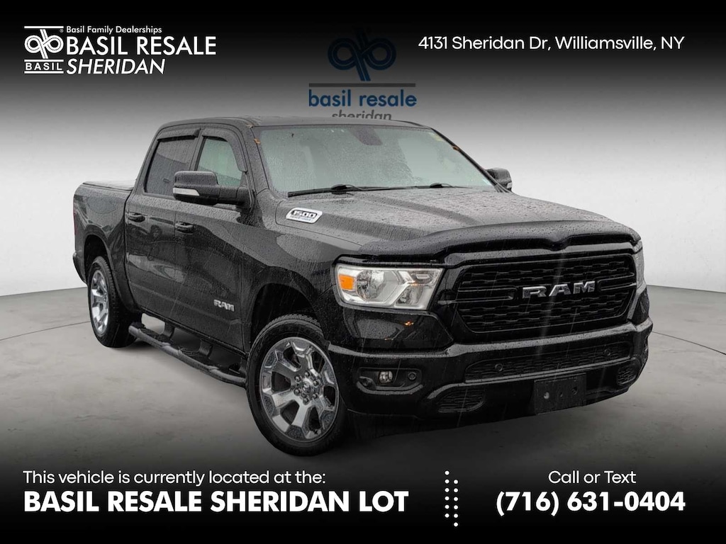 Used 2022 Ram 1500 Big Horn 4x4 Crew Cab 57 Box 4x4 Crew Cab 57 Box