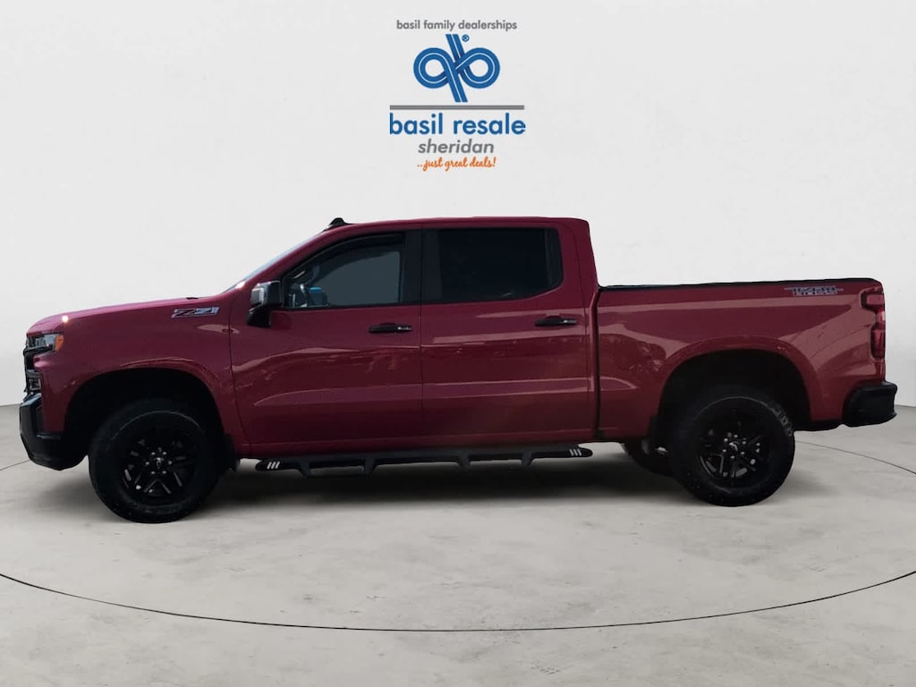 Used 2019 Chevrolet Silverado 1500 LT Trail Boss 4WD Crew Cab 147 4WD Crew Cab 147