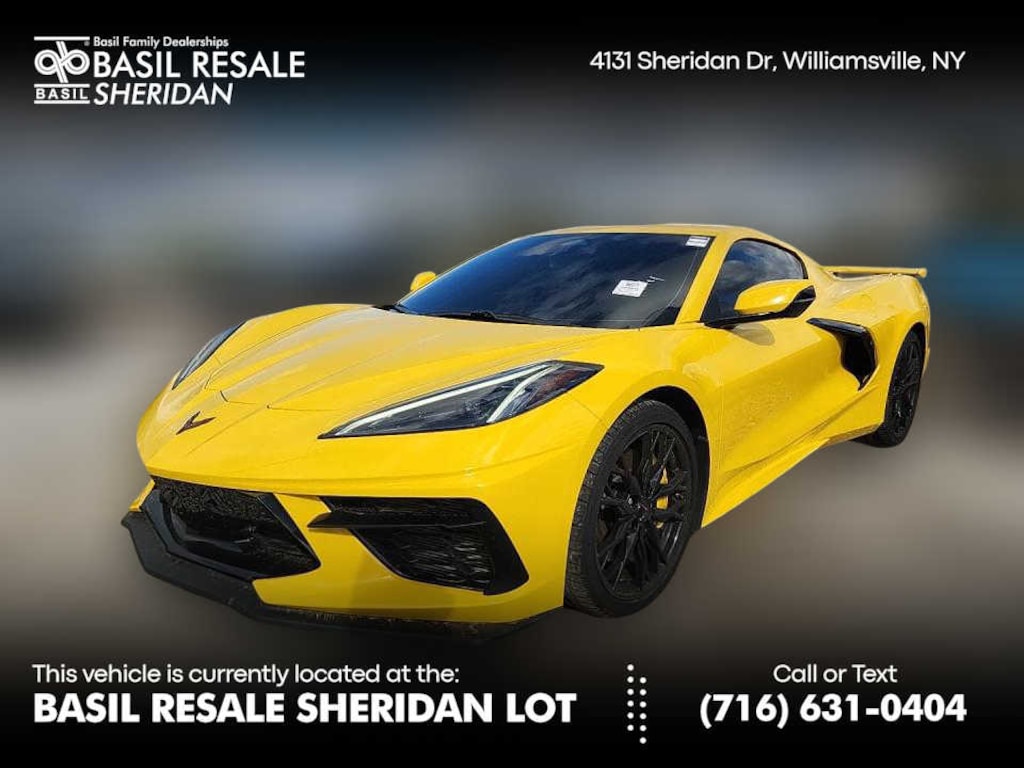 Used 2025 Chevrolet Corvette 2LT Stingray Cpe