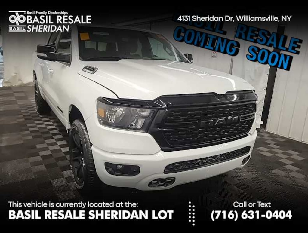 Used 2022 Ram 1500 Big Horn 4x4 Crew Cab 57 Box 4x4 Crew Cab 57 Box