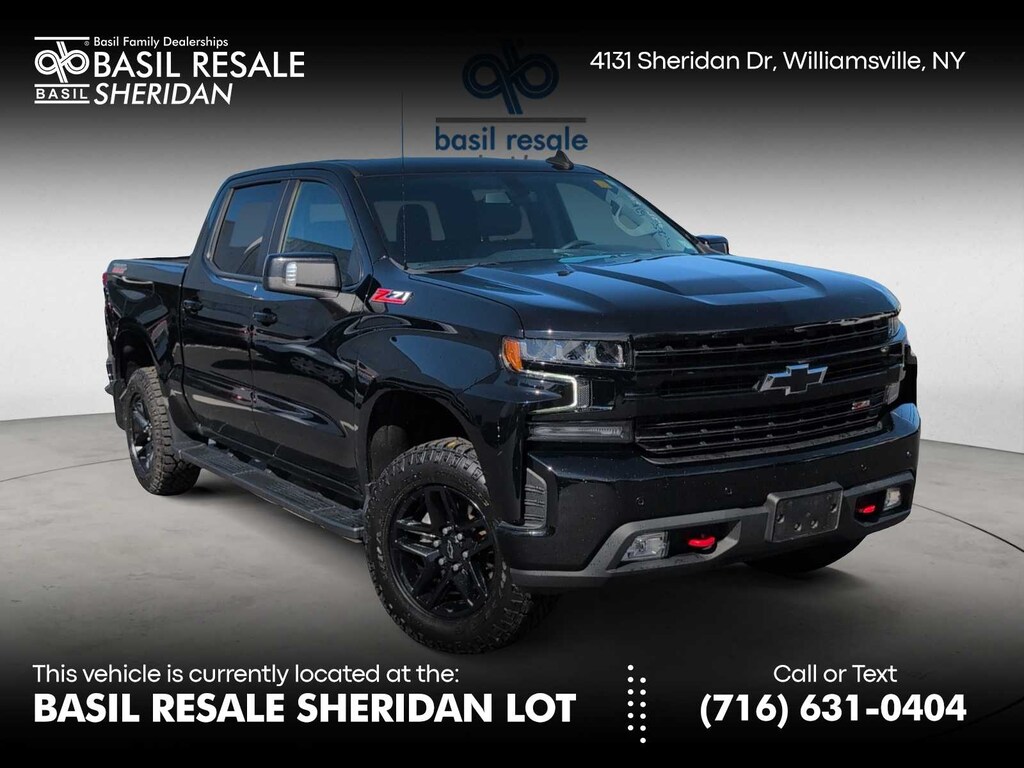 Used 2021 Chevrolet Silverado 1500 LT Trail Boss 4WD Crew Cab 147 4WD Crew Cab 147