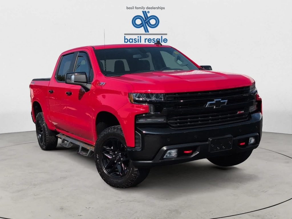 Used 2019 Chevrolet Silverado 1500 LT Trail Boss 4WD Crew Cab 147 4WD Crew Cab 147