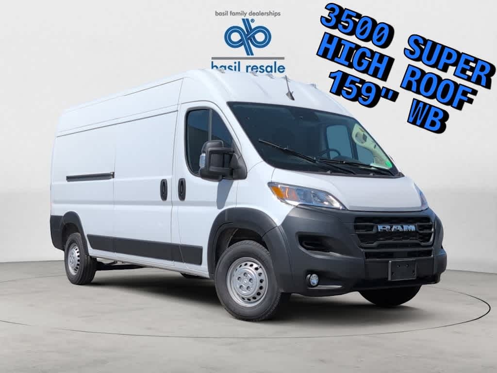 Used 2023 Ram Promaster Super High Roof 3500 Super High Roof Ext 159 WB