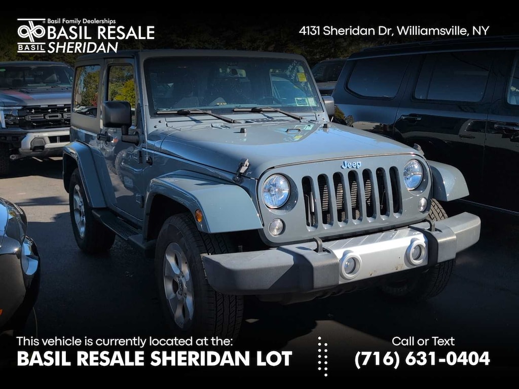 Used 2015 Jeep Wrangler Sahara 4WD