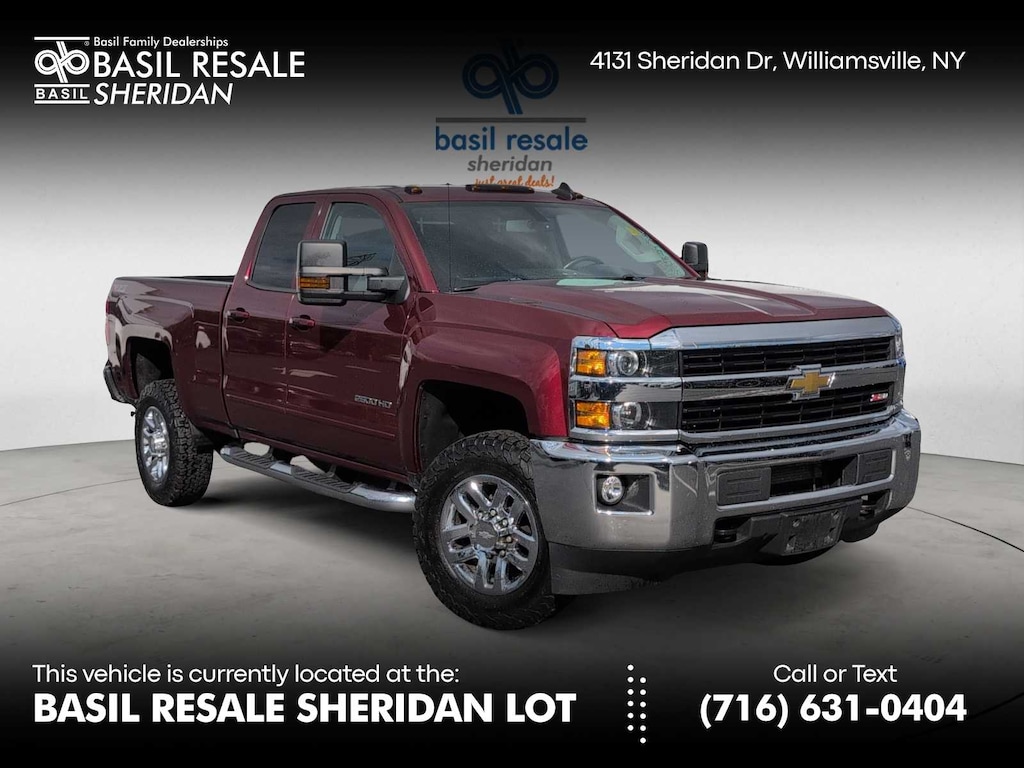 Used 2017 Chevrolet Silverado 2500HD LT 4WD Double Cab 144.2 4WD Double Cab 144.2