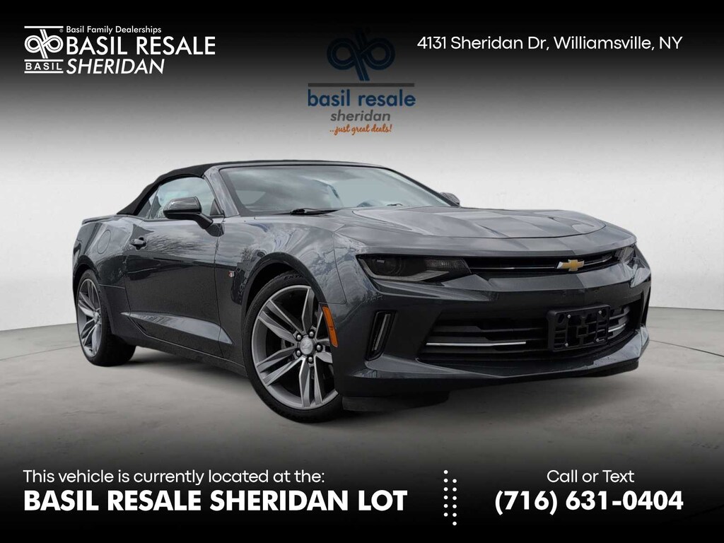 Used 2018 Chevrolet Camaro 1LT Conv