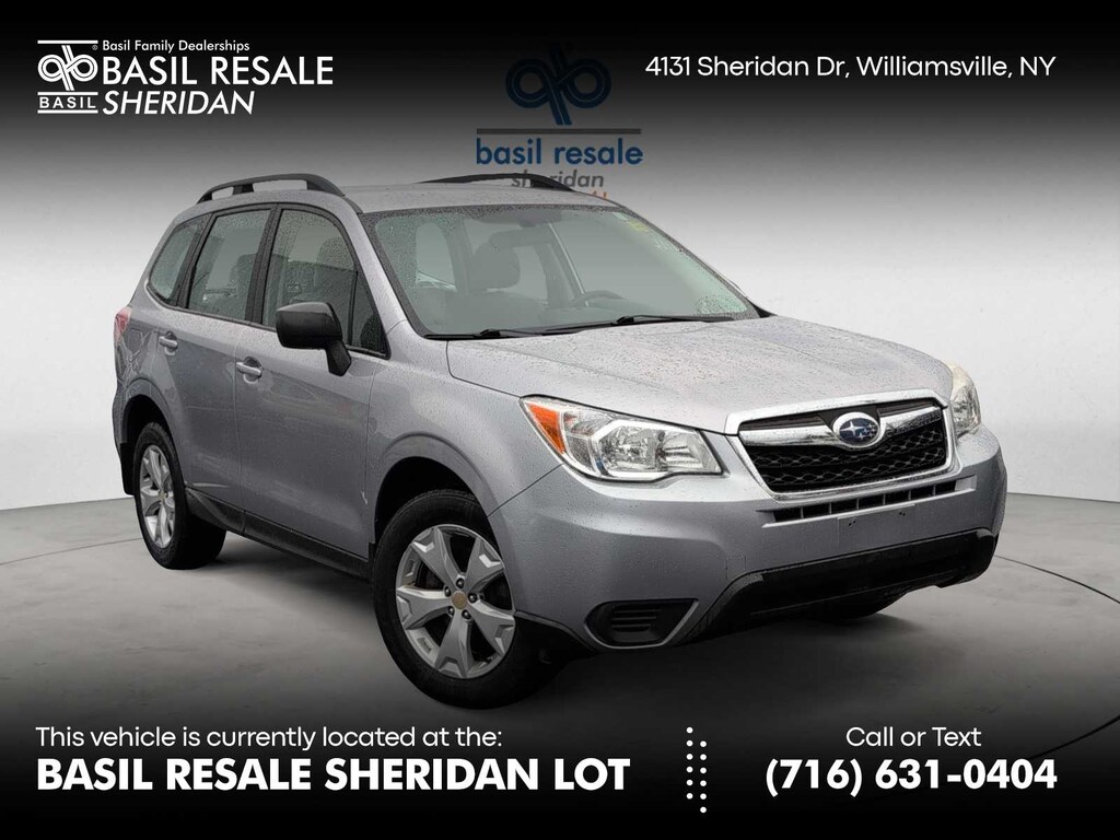 Used 2016 Subaru Forester 2.5i CVT PZEV