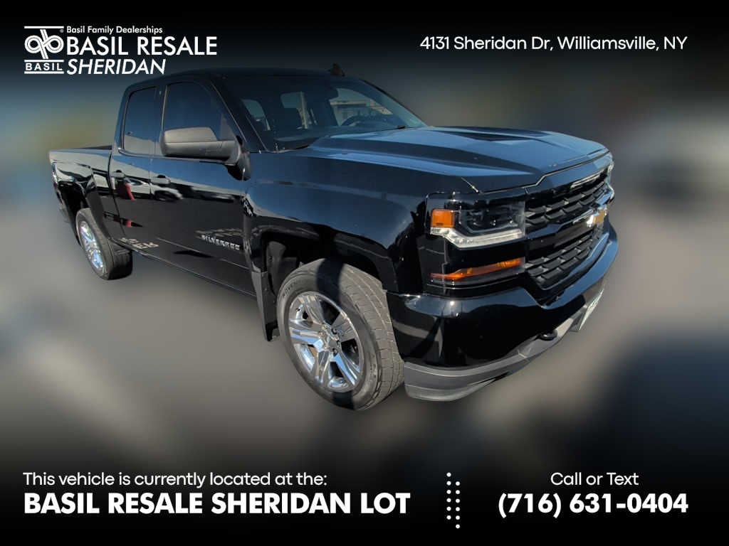 Used 2017 Chevrolet Silverado 1500 Custom 4WD Double Cab 143.5 4WD Double Cab 143.5