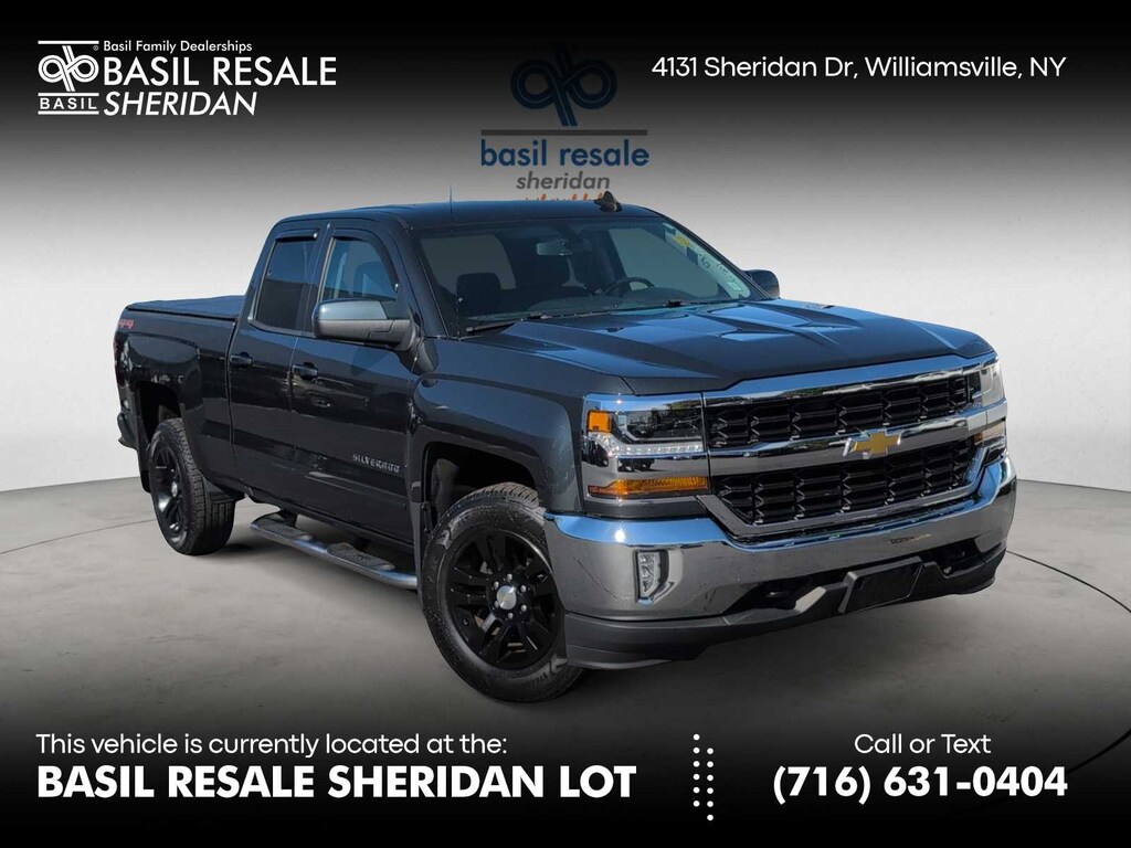 Used 2017 Chevrolet Silverado 1500 LT 4WD Double Cab 143.5 4WD Double Cab 143.5