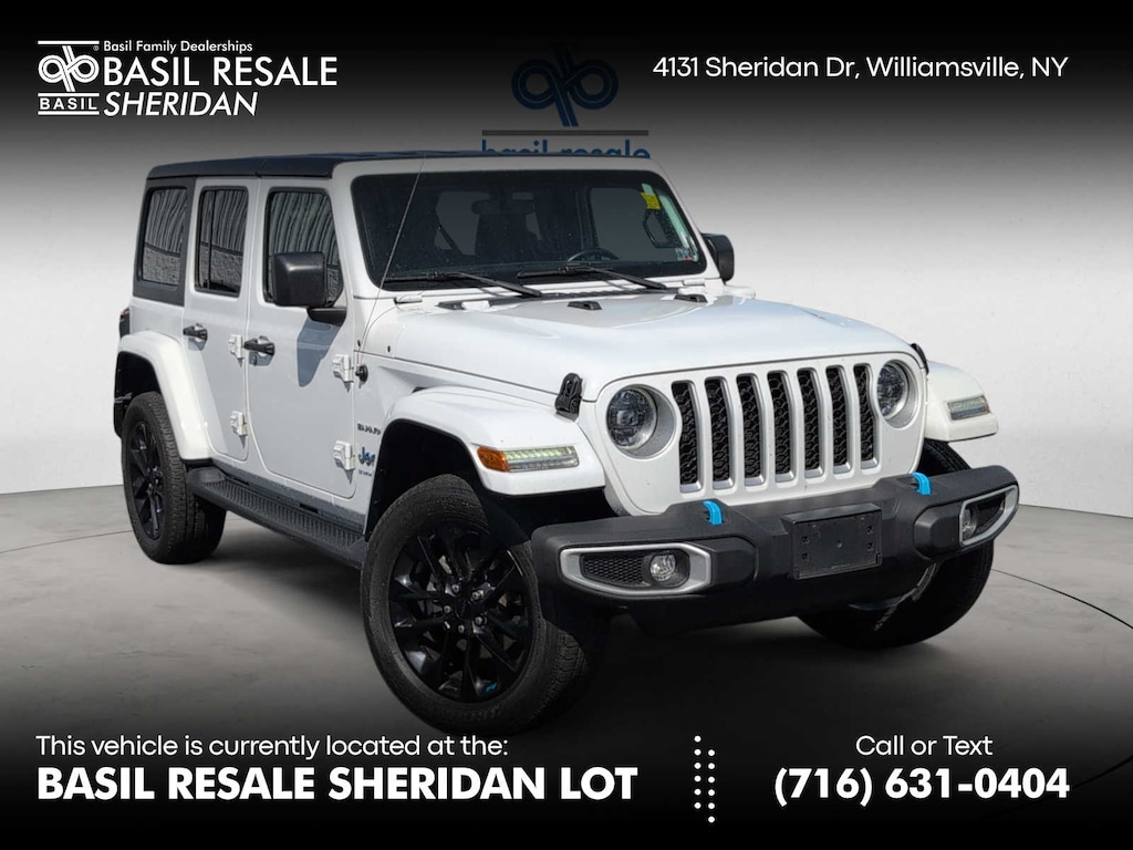 Used 2023 Jeep Wrangler 4xe Sahara 4x4