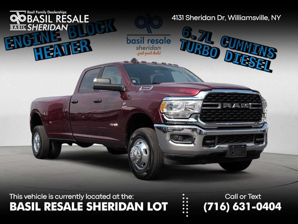 Used 2022 Ram 3500 Big Horn 4x4 Crew Cab 8 Box 4x4 Crew Cab 8 Box