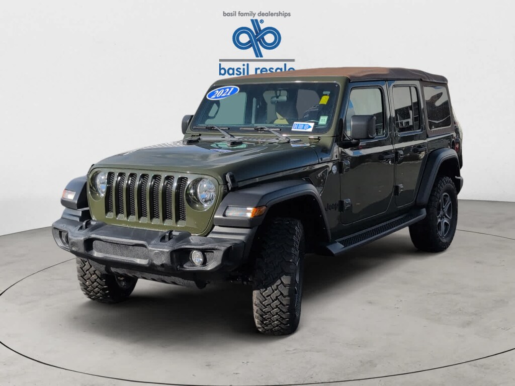 Used 2021 Jeep Wrangler Unlimited Sport S 4x4