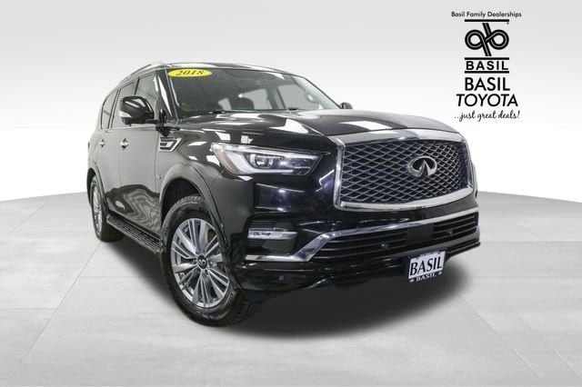 Used 2018 INFINITI QX80 Base with VIN JN8AZ2NE5J9192866 for sale in Lockport, NY