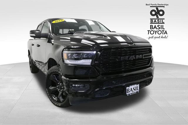 Used 2019 RAM Ram 1500 Sport with VIN 1C6SRFLT0KN837349 for sale in Lockport, NY