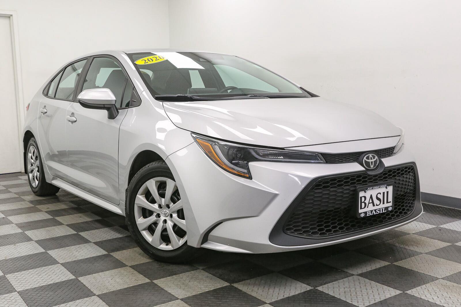 Used 2020 Toyota Corolla LE with VIN 5YFEPRAE4LP082485 for sale in Lockport, NY