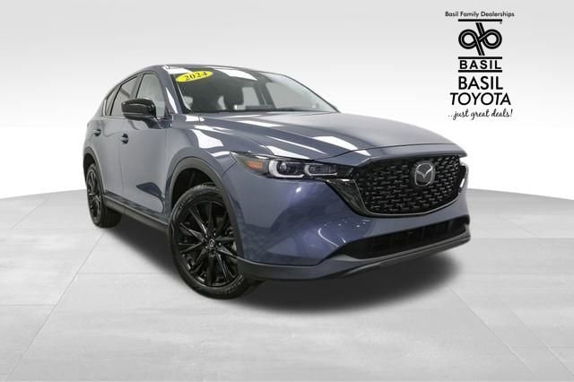 Used 2024 Mazda CX-5 S Carbon Edition with VIN JM3KFBCL3R0520481 for sale in Lockport, NY