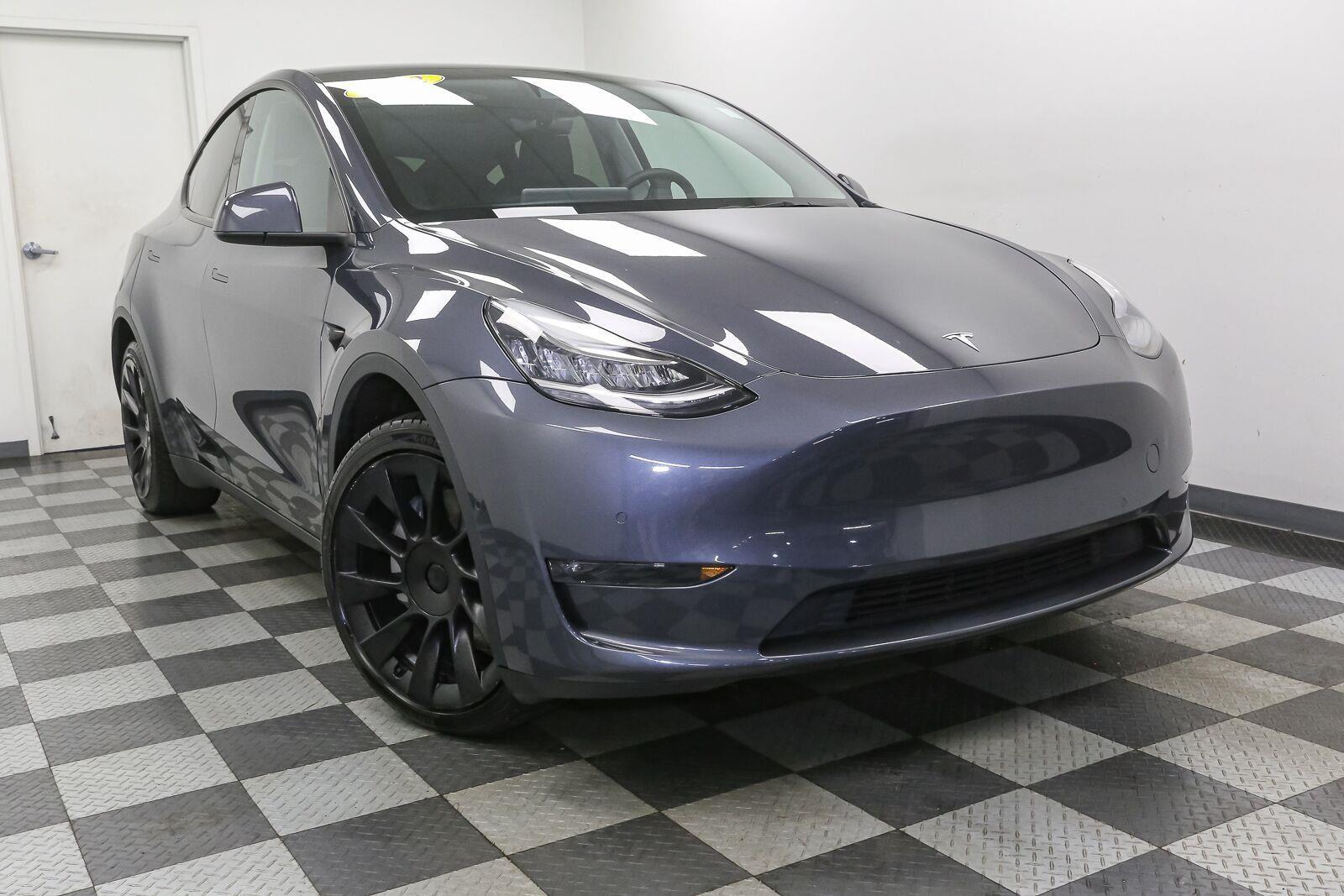 Used 2022 Tesla Model Y Long Range with VIN 7SAYGDEE4NA019430 for sale in Lockport, NY