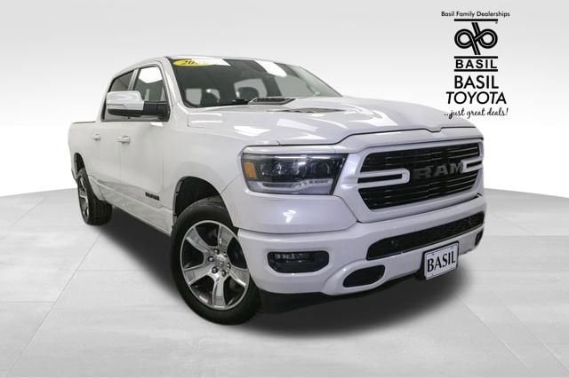 Used 2020 RAM Ram 1500 Sport with VIN 1C6SRFLT0LN143732 for sale in Lockport, NY