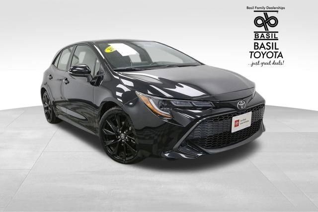 Certified 2022 Toyota Corolla Hatchback Nightshade with VIN JTND4MBE7N3159749 for sale in Lockport, NY