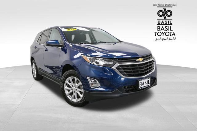 Used 2019 Chevrolet Equinox LT with VIN 3GNAXUEV7KL230515 for sale in Lockport, NY