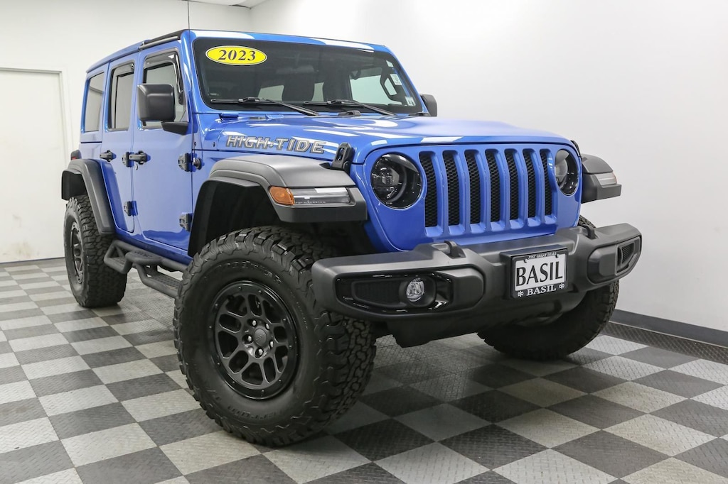 Used 2023 Jeep Wrangler High Tide SUV