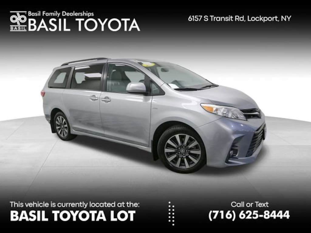 Used 2019 Toyota Sienna XLE Premium 7 Passenger Van
