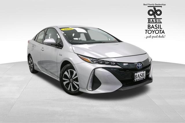 Used 2018 Toyota Prius Prime Plus with VIN JTDKARFP4J3077002 for sale in Lockport, NY