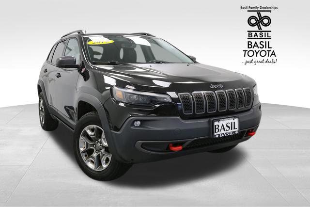 Used 2019 Jeep Cherokee Trailhawk with VIN 1C4PJMBX6KD210174 for sale in Lockport, NY