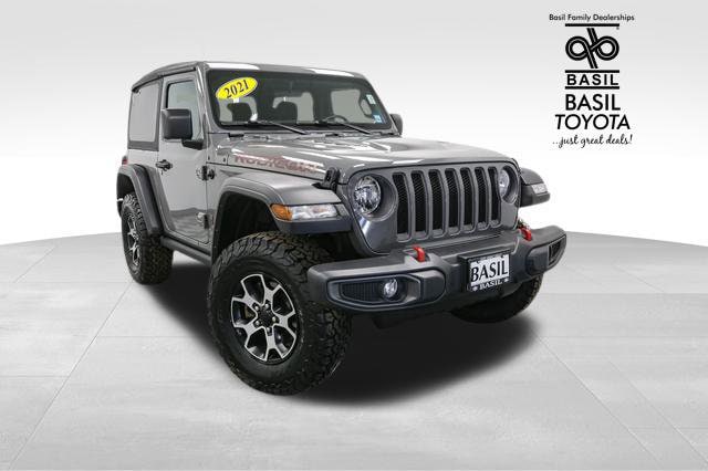 Used 2021 Jeep Wrangler Rubicon with VIN 1C4HJXCG8MW827359 for sale in Lockport, NY