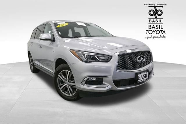 Used 2020 INFINITI QX60 PURE with VIN 5N1DL0MM4LC523977 for sale in Lockport, NY