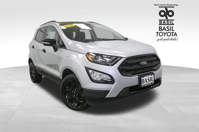 Used 2021 Ford EcoSport SES with VIN MAJ6S3JL6MC404607 for sale in Lockport, NY