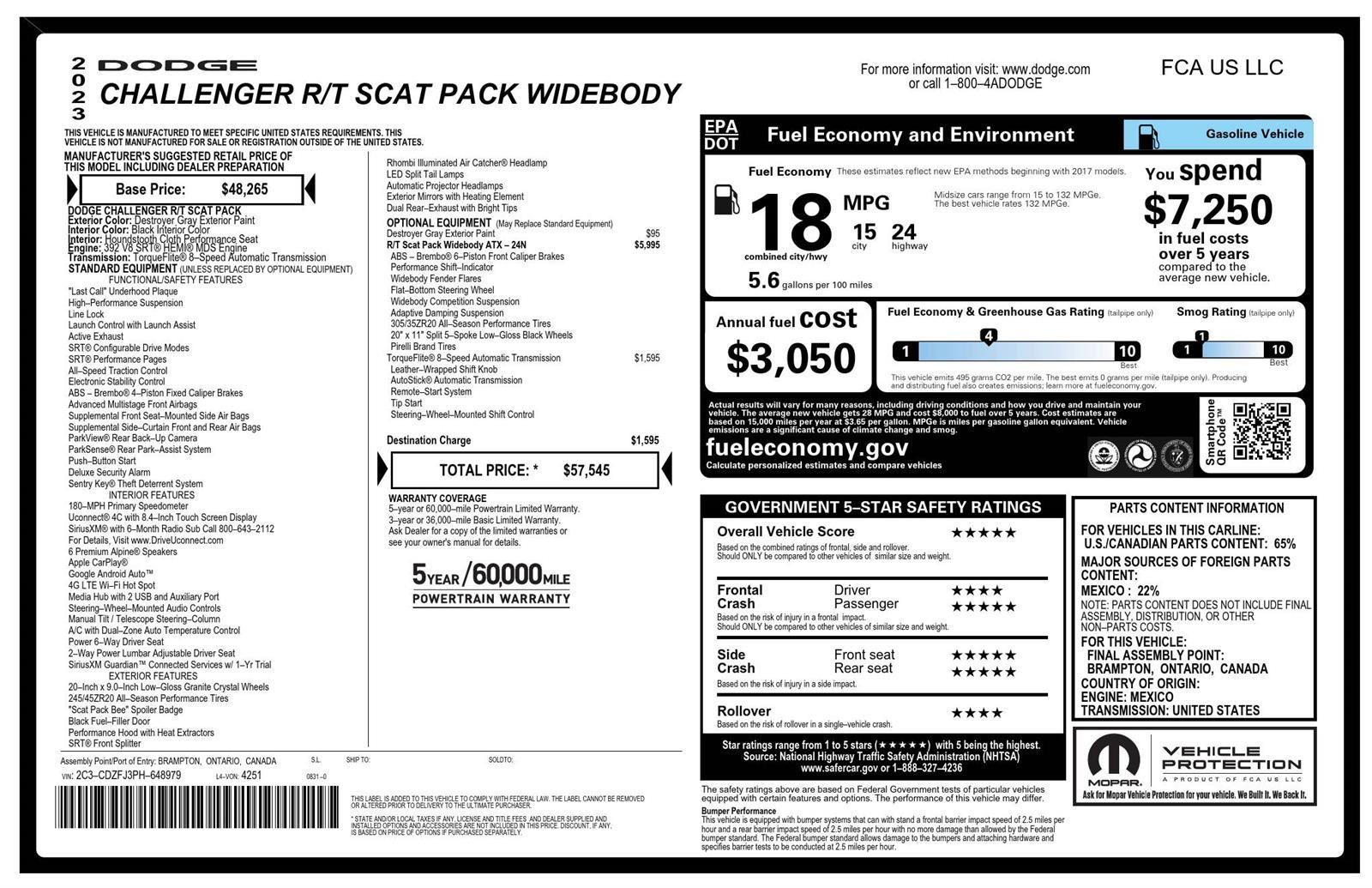 2023 Dodge Challenger R/T - Photo 44