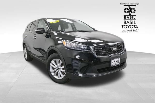 Used 2020 Kia Sorento LX with VIN 5XYPG4A30LG691149 for sale in Lockport, NY