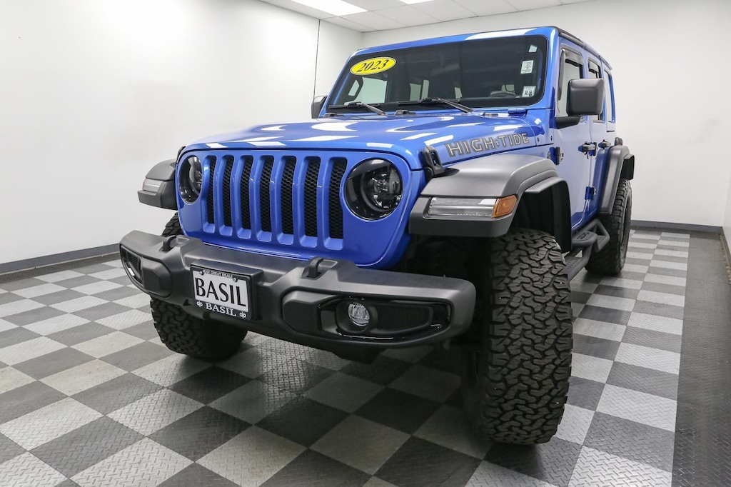 Used 2023 Jeep Wrangler High Tide SUV