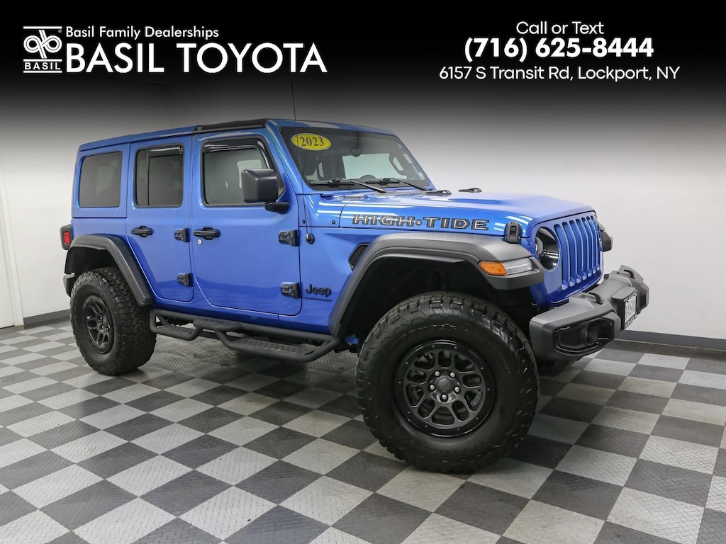 Used 2023 Jeep Wrangler High Tide SUV