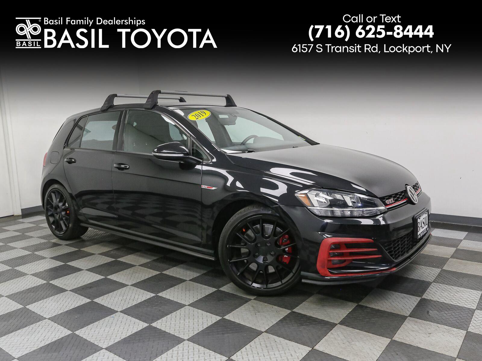 Used 2019 Volkswagen Golf GTI SE with VIN 3VW6T7AU8KM018514 for sale in Lockport, NY
