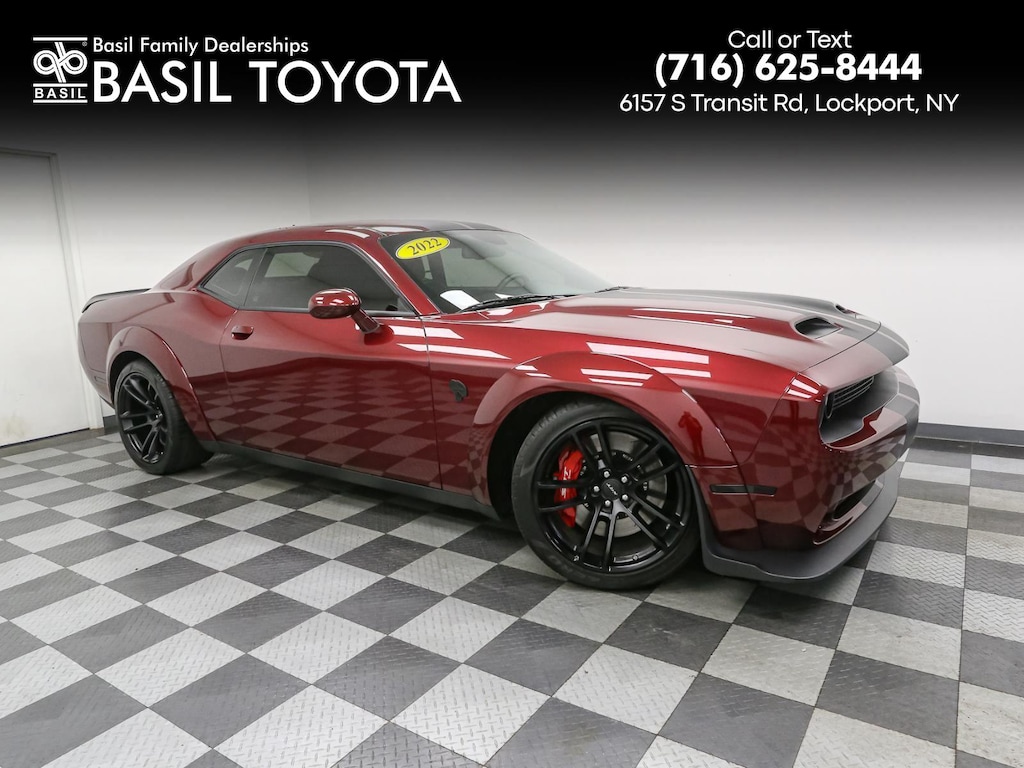 Used 2022 Dodge Challenger SRT Hellcat Widebody Coupe