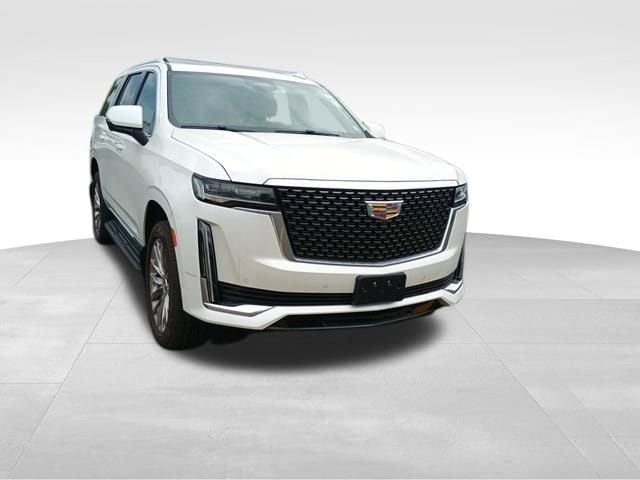 Used 2021 Cadillac Escalade Premium Luxury with VIN 1GYS4BKL1MR348367 for sale in Lockport, NY