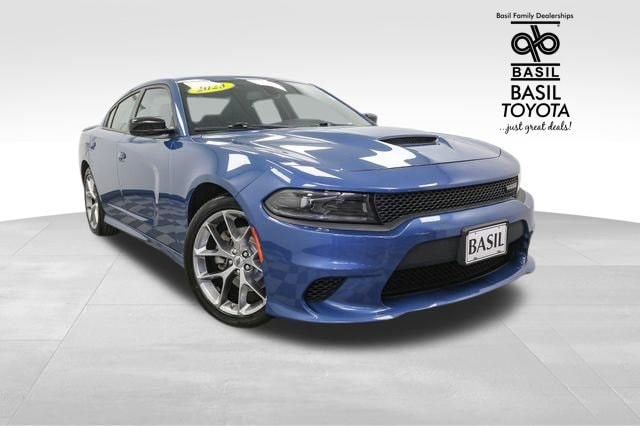 Used 2023 Dodge Charger GT with VIN 2C3CDXHG2PH529942 for sale in Lockport, NY