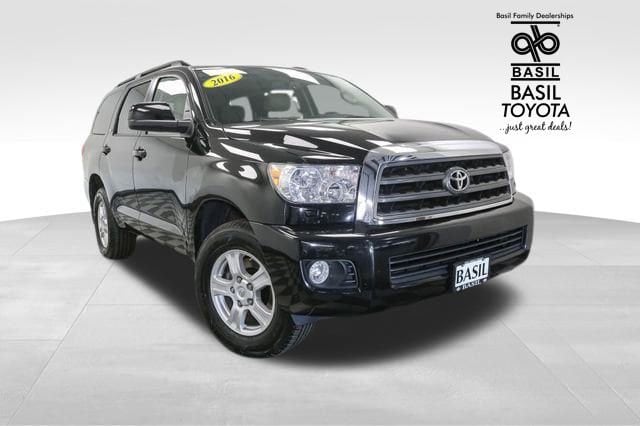 Used 2016 Toyota Sequoia SR5 with VIN 5TDBY5G11GS145911 for sale in Lockport, NY