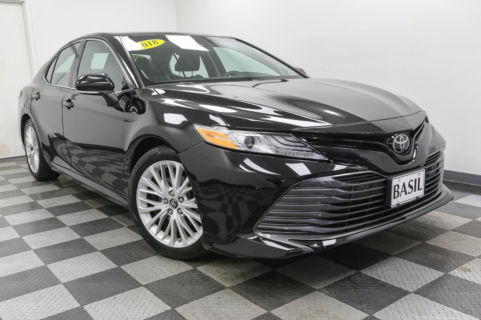 Used 2018 Toyota Camry XLE with VIN 4T1B11HK0JU043874 for sale in Niagara Falls, NY