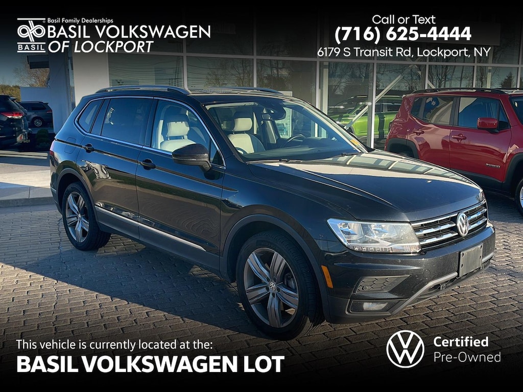 Used 2021 Volkswagen Tiguan SEL 4MOTION